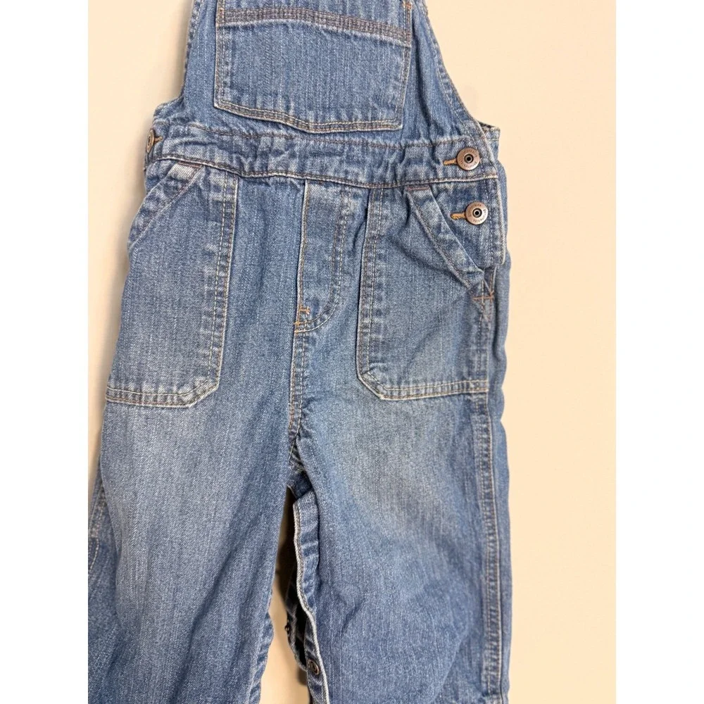 Genuine Kids from OshKosh Denim Overalls Blue Size 18 Months‎